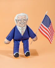 Load image into Gallery viewer, Joe Biden dog toy with American flag